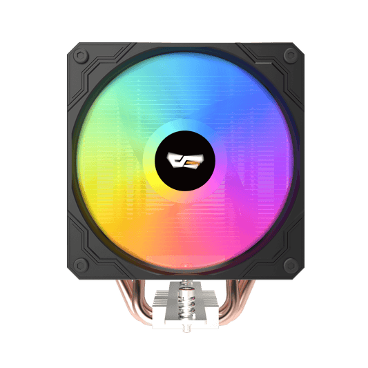 Darkflash M400 Digital Display Tower CPU Cooler – BLACK
