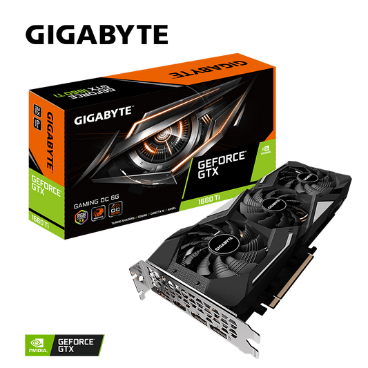 Gigabyte GeForce GTX 1660 Ti GAMING OC 6GB Graphics Card