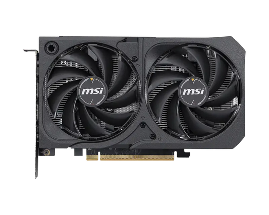 MSI GeForce RTX 5050 SHADOW 2X OC angled view