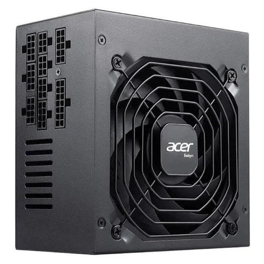 Acer AC850W Pro 850W fully modular PSU angle view