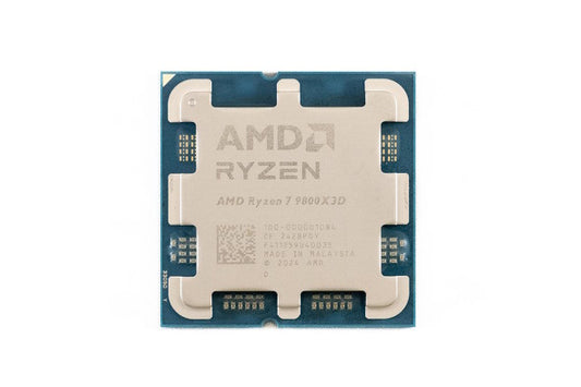 AMD Ryzen 7 9800X3D tray processor front view