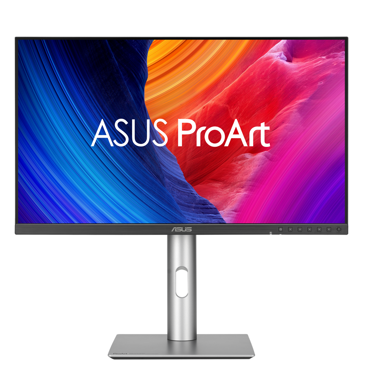 ASUS ProArt PA27JCV 27-inch 5K professional monitor — front, official ASUS press image 1