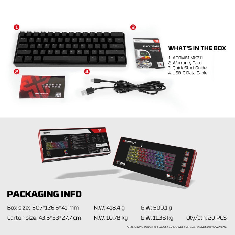 Fantech ATOM61 – DistiPlus gallery image 11