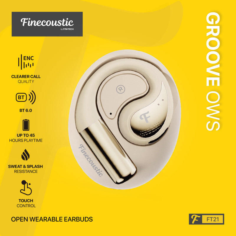 FANTECH Finecoustic Groove OWS FT21 Open Wearable Earbuds – DistiPlus gallery image 11