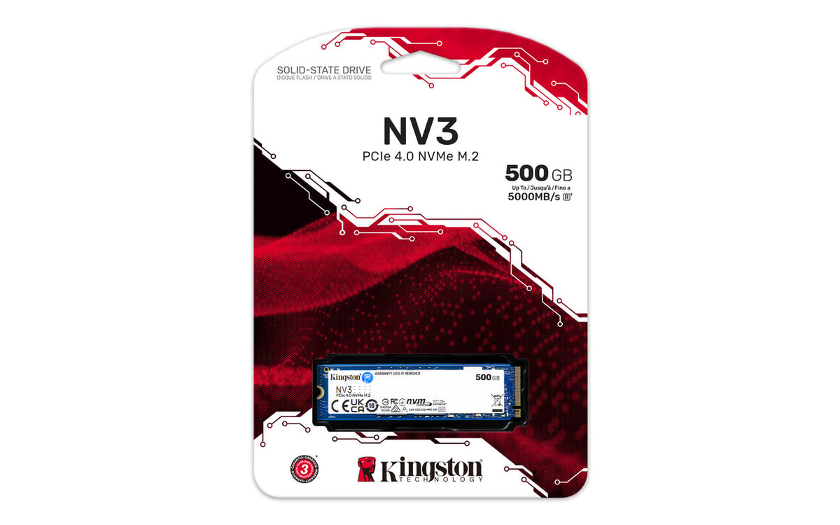 Kingston NV3 500GB SNV3S/500G SSD official gallery view 2