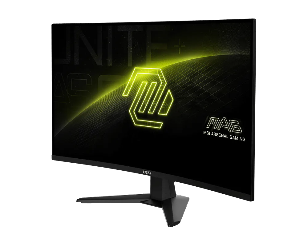 MSI MAG 32C6X 32 inch FHD 250Hz curved gaming monitor black official front angle product image