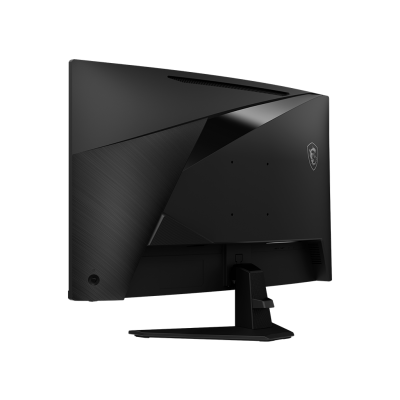 MSI MAG 32C6X gaming monitor official black rear angle VESA stand image