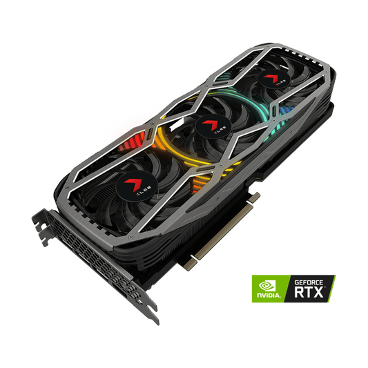 PNY GeForce RTX 3080 10GB XLR8 Gaming REVEL EPIC-X RGB Triple Fan Graphics Card