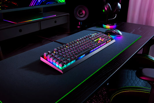Razer BlackWidow V4 X side view