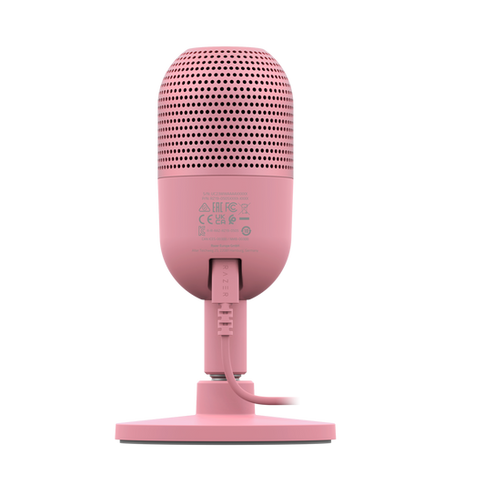 Razer Seiren V3 Mini Quartz rear view