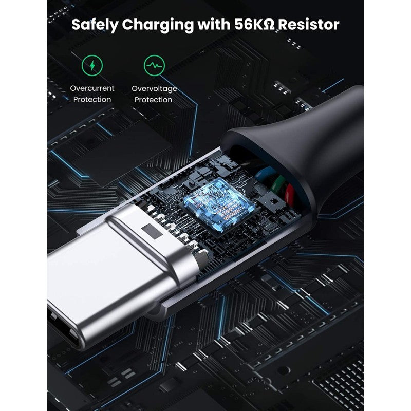 UGREEN US288 USB-A to USB-C braided fast charging cable - view 11