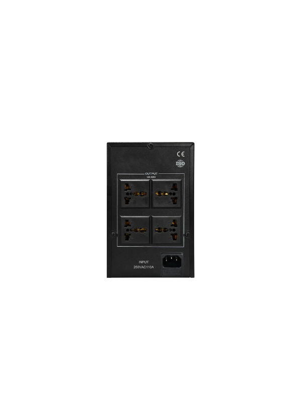 VSUN 1500VA UPS 900W rear ports view