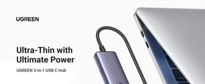 UGREEN Revodok 105 5-in-1 USB-C Hub 15495