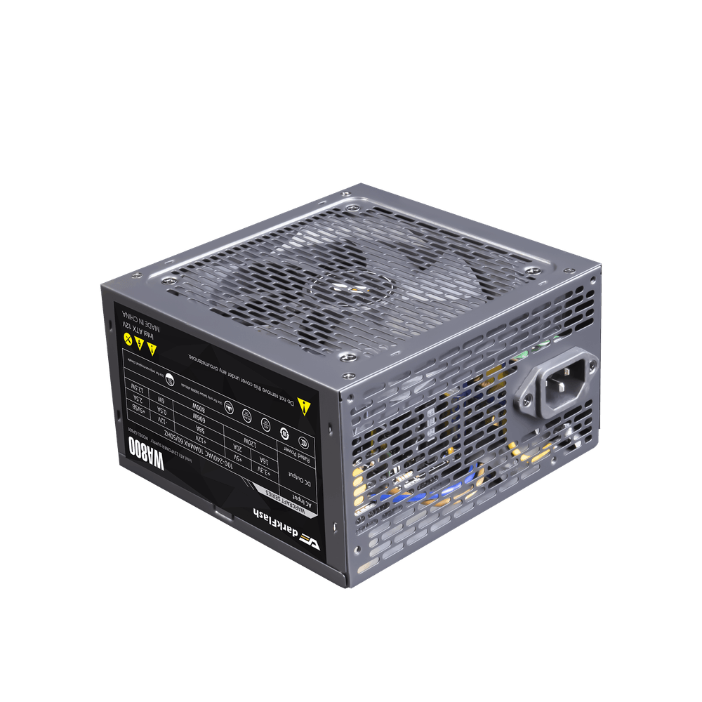 DarkFlash WA800 800W ATX Power Supply – Black
