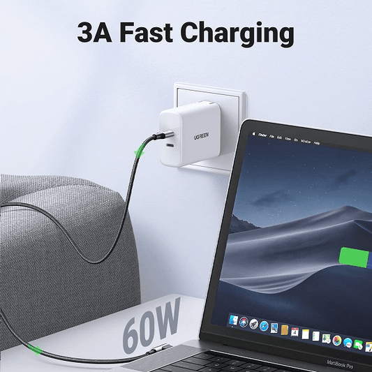 UGREEN 50751 USB-C data charging cable features