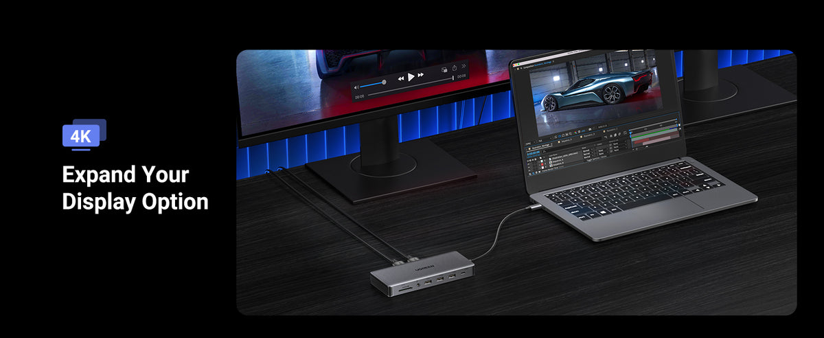 UGREEN 15978 triple display docking station