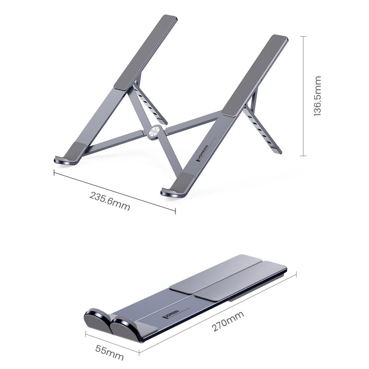 UGREEN LP451 laptop stand dimensions