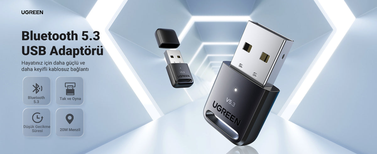 UGREEN CM591 Bluetooth 5.3 USB Adapter 90225