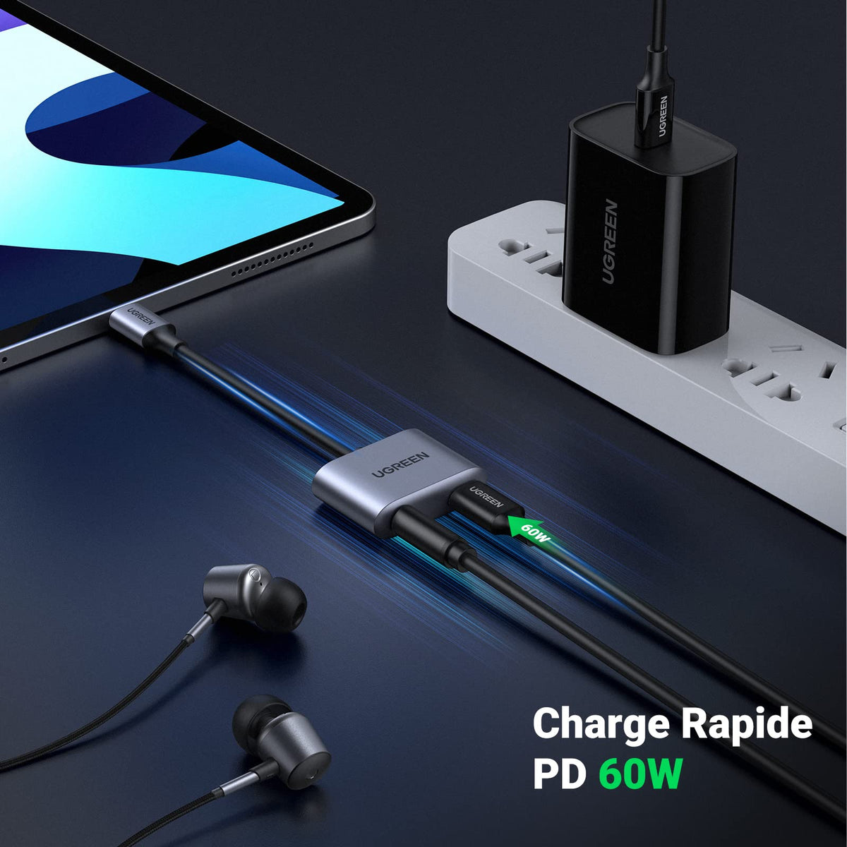 UGREEN 60164 Hi-Res audio adapter features