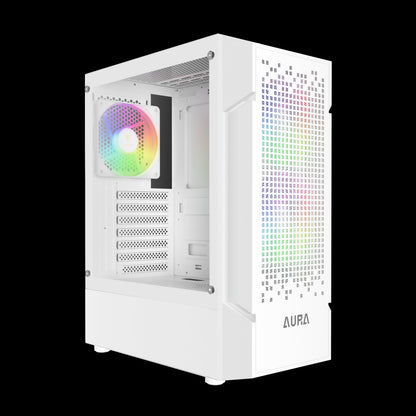Gamdias AURA GC7 WH ARGB Compact Mesh Mid-Tower Case