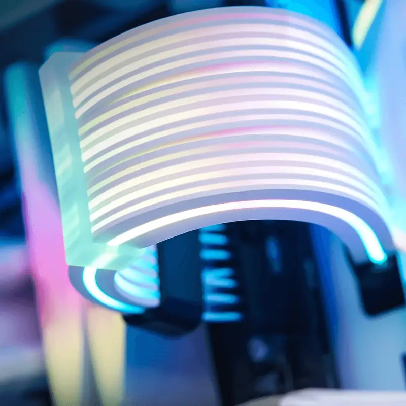 DarkFlash LG-02 ARGB PCIe Extension Cable – Black