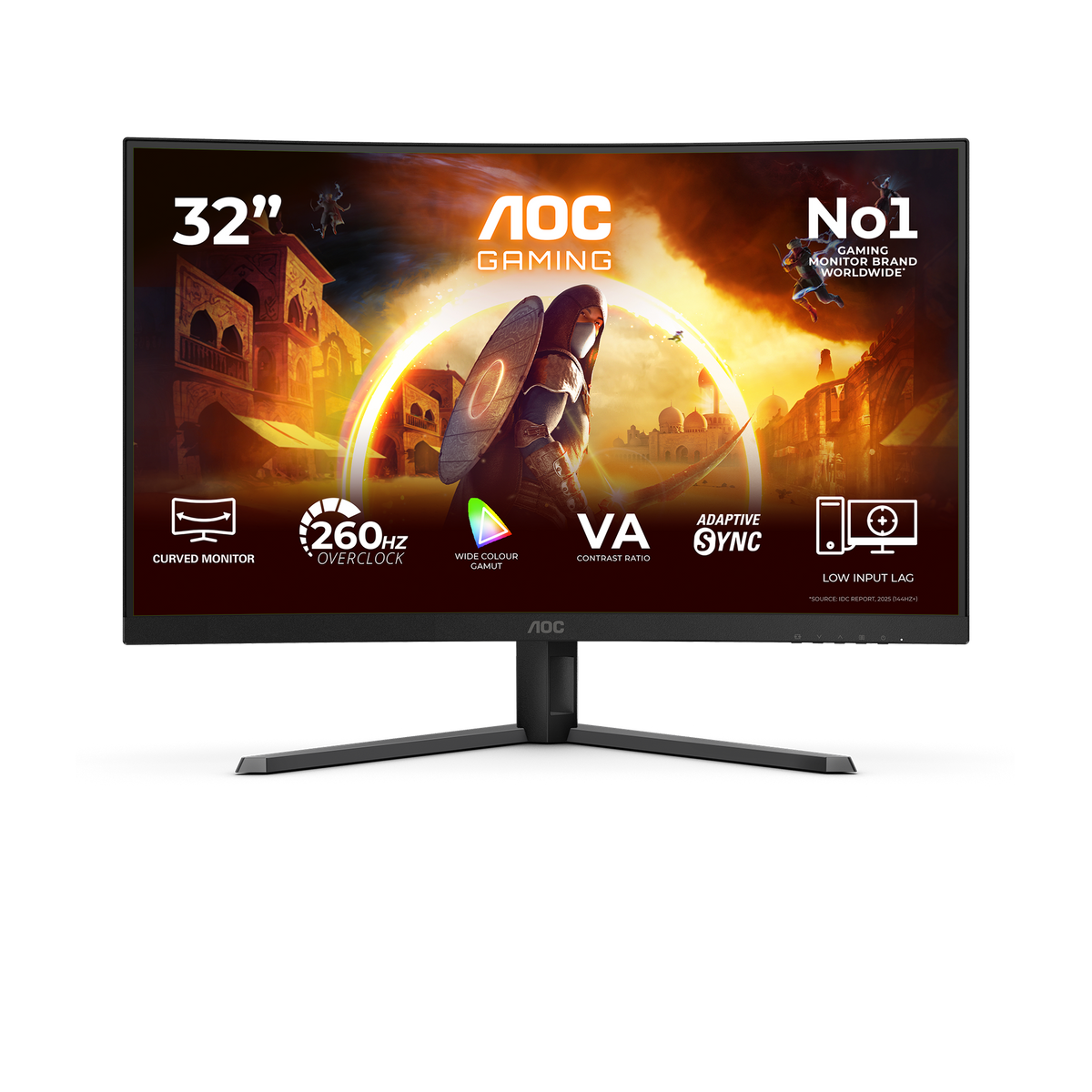 AOC C32G40ZE official AOC product render 1