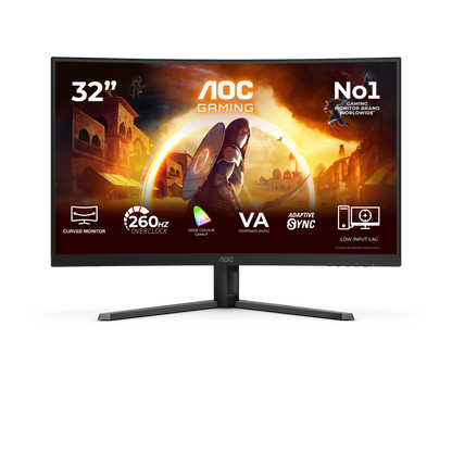 AOC C32G40ZE official AOC product render 1