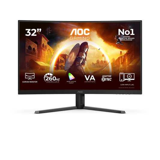 AOC C32G40ZE official AOC product render 1