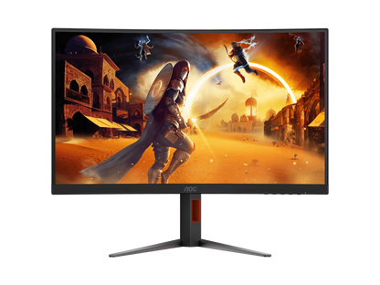 AOC C27G4Z 27 inch curved 300Hz gaming monitor front view