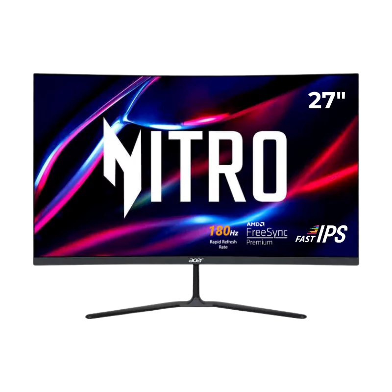 Acer Nitro EGO EG270U 27 inch WQHD gaming monitor front view