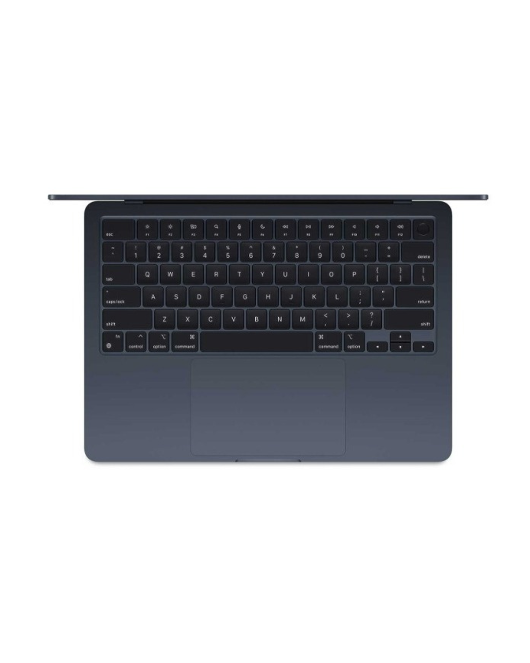 Apple MacBook Air 13.6-inch M3 Midnight angled view