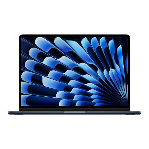 Apple MacBook Air 13.6-inch M3 Midnight laptop front view