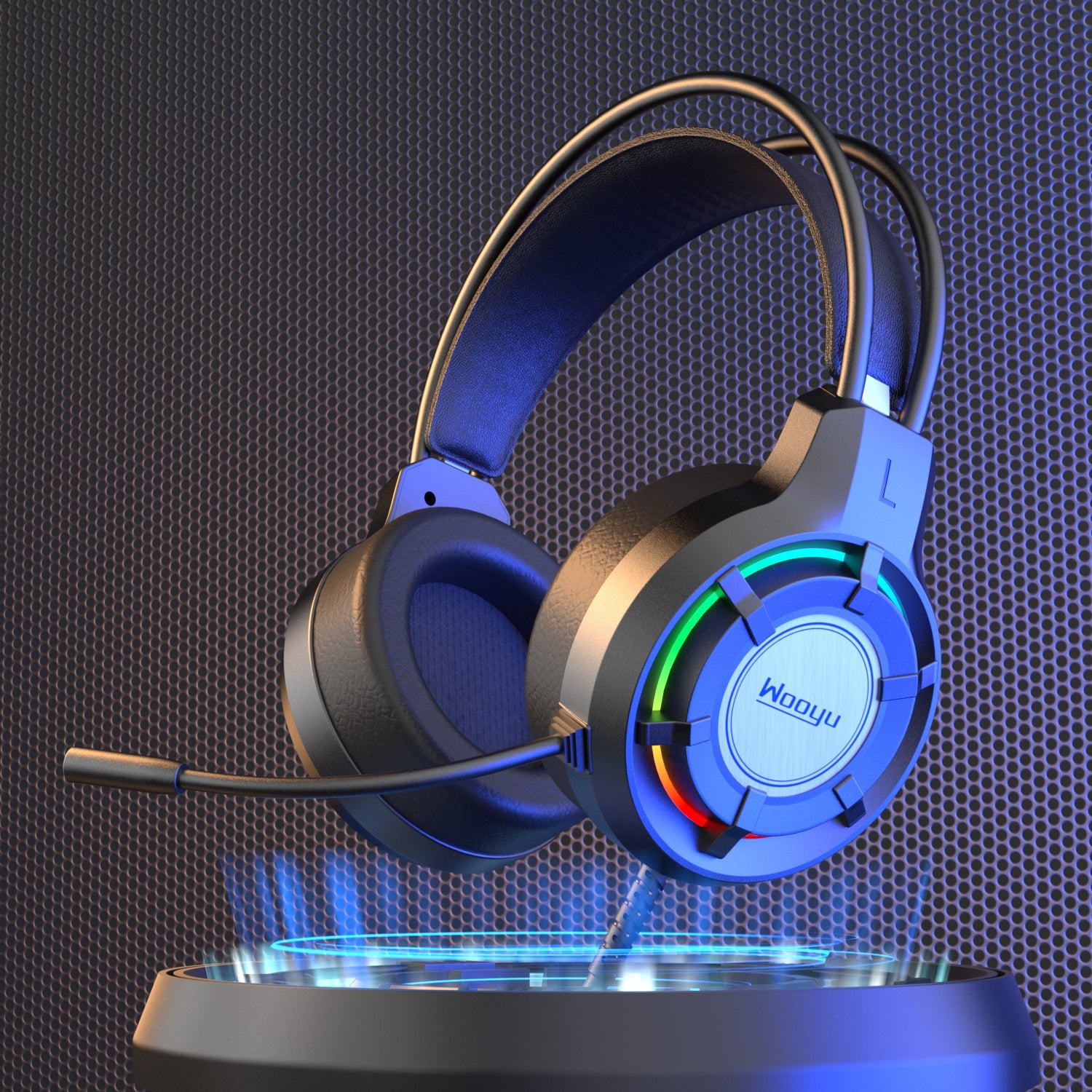 BAJEAL G18 7.1 gaming headset front view