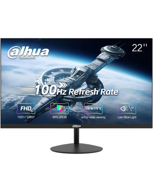 Dahua DHI-LM22-A200Y 22-inch Full HD monitor front view