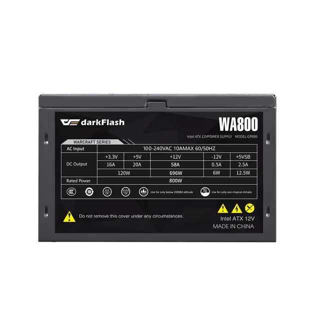 DarkFlash WA800 800W ATX Power Supply