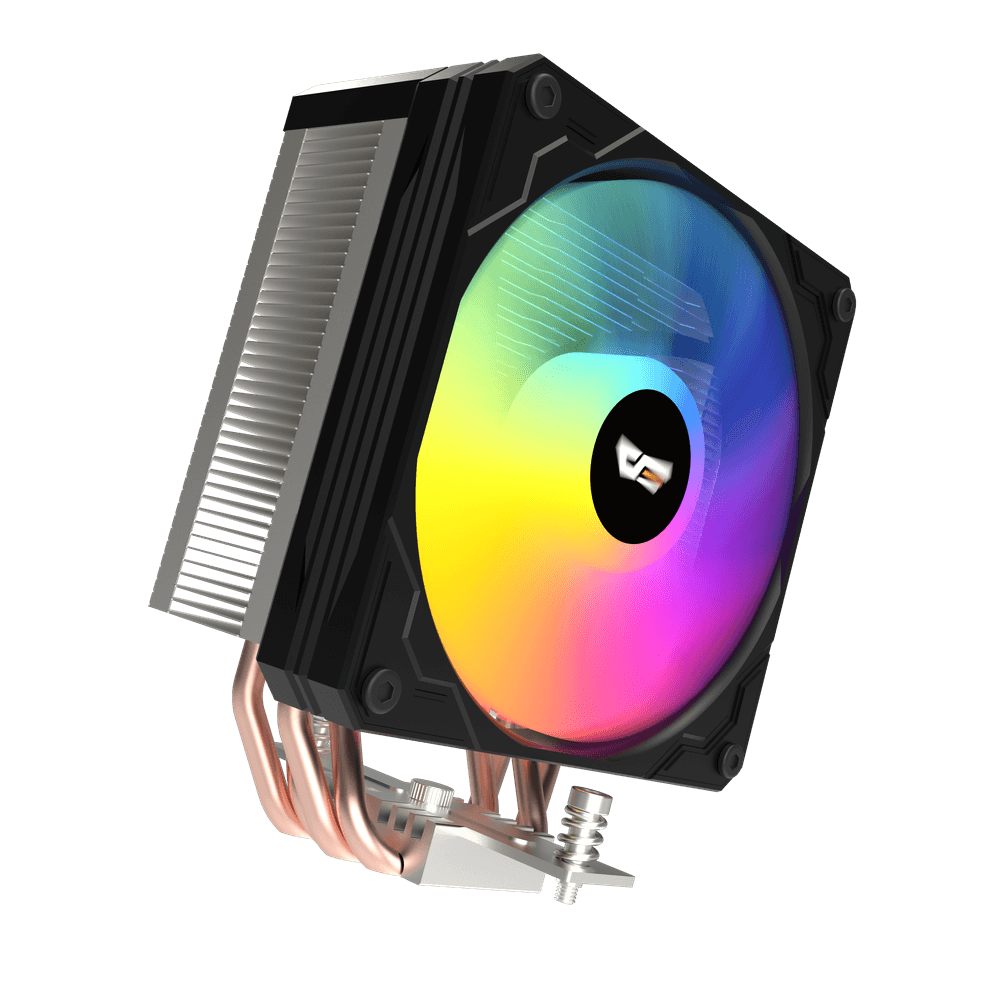 Darkflash M400 Digital Display Tower CPU Cooler – BLACK
