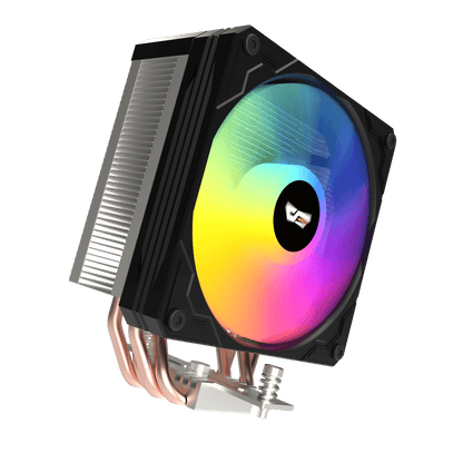 Darkflash M400 Digital Display Tower CPU Cooler – BLACK