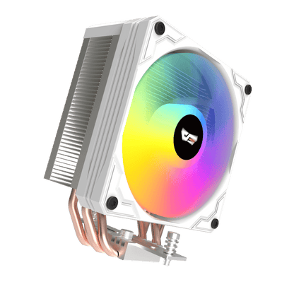 Darkflash M400 Digital Display Tower CPU Cooler – WHITE