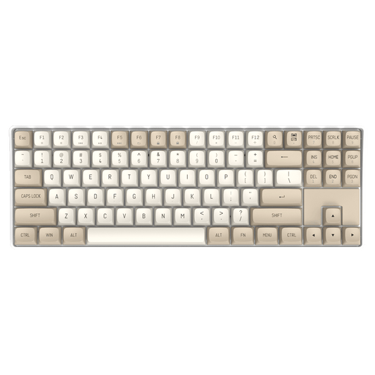 Darkflash GD87 mechanical keyboard milky and brown