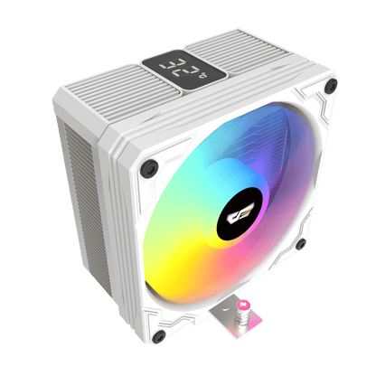 Darkflash M400 Digital Display Tower CPU Cooler white