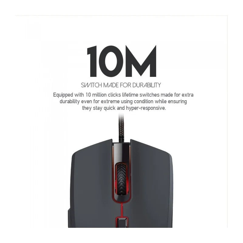 Fantech Crypto VX7 RGB Wired Gaming Mouse – Black