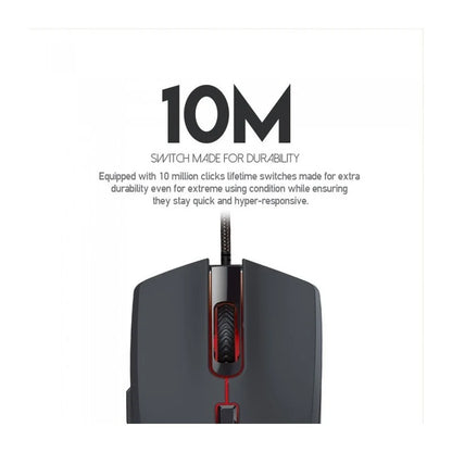 Fantech Crypto VX7 RGB Wired Gaming Mouse – Black