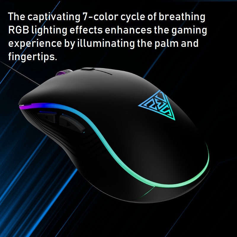 GAMDIAS AURA GS3 RGB Wired Gaming Mouse