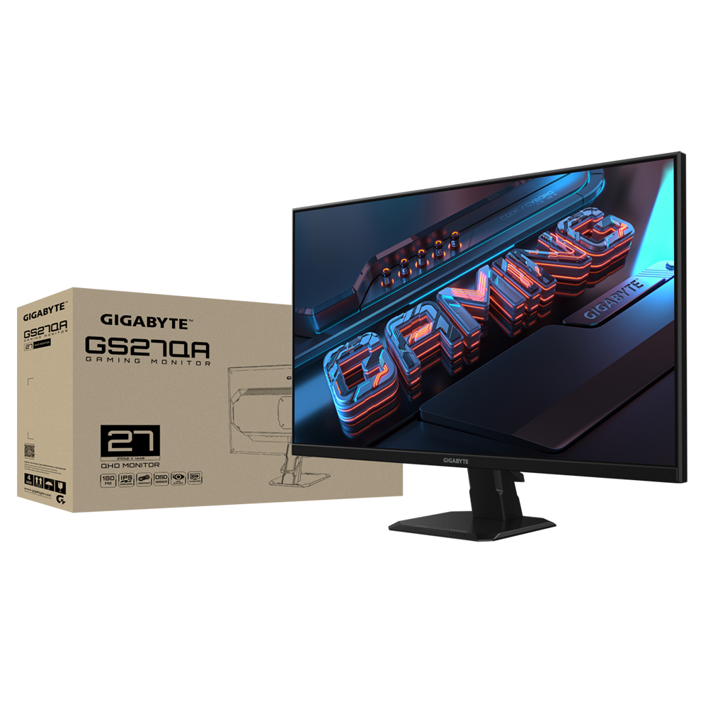 Gigabyte GS27QA 27-inch QHD 180Hz Gaming Monitor