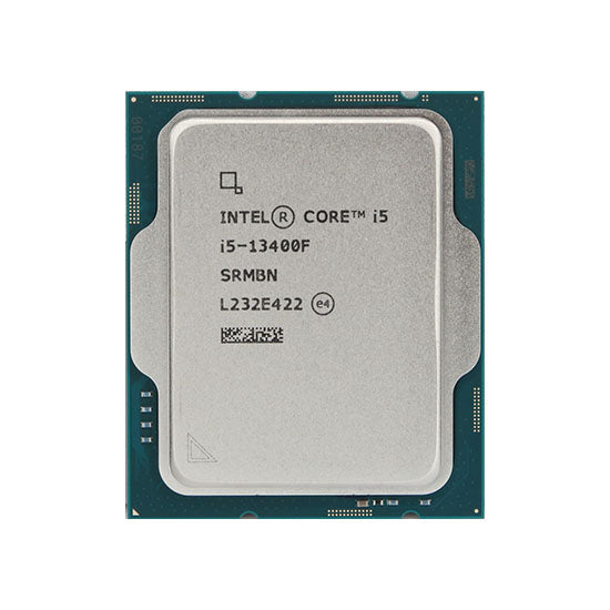 Intel Core i5-13400F 13th Gen desktop processor tray front view