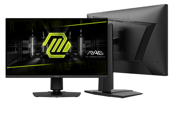 MSI MAG 275QPF X30 front and rear views
