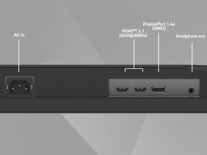 MSI MAG 275QPF X30 connectivity ports
