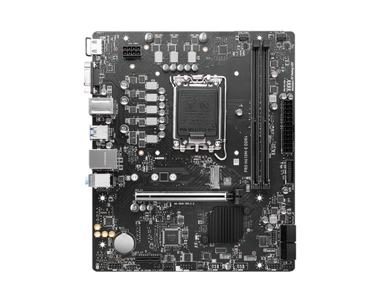 MSI PRO H610M-E DDR4 LGA 1700 Micro-ATX Motherboard