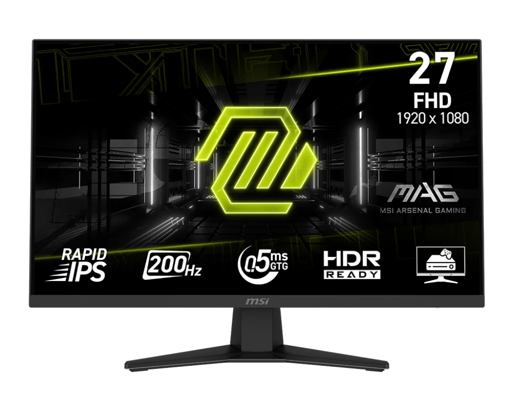 MSI MAG 274F 27 inch FHD 200Hz IPS gaming monitor front view