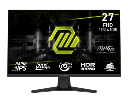 MSI MAG 274F 27 inch FHD 200Hz IPS gaming monitor front view